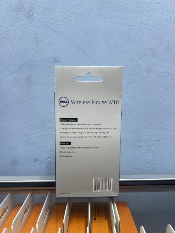 Dell Wireless Mouse W10 back